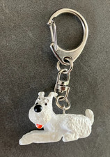 W1 - keychain figure milou - comic tintin