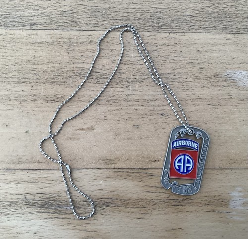 Dog tag 82nd - dog,