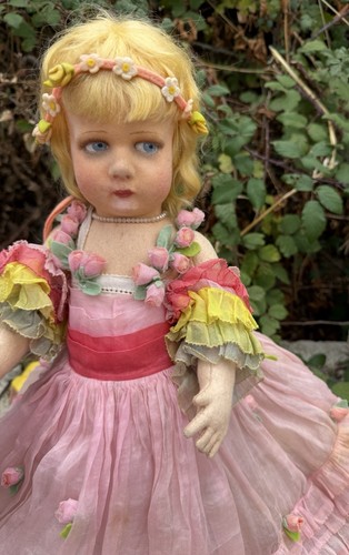 Rare poupée lenci ancienne - poupée,