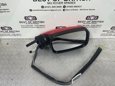 MGF / TF / LE500 | LHD RH O/S Electric Door Mirrors | Red CRB110190