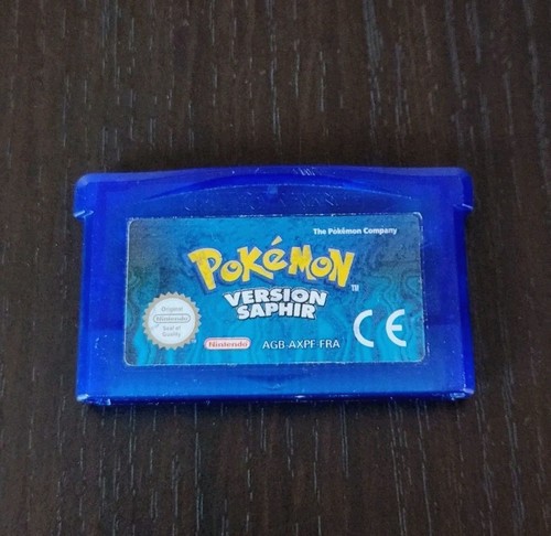 Jeu pokémon version saphir - jeu,