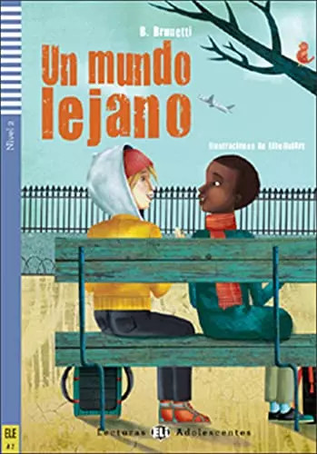 Mundo lejano con - lejano.,