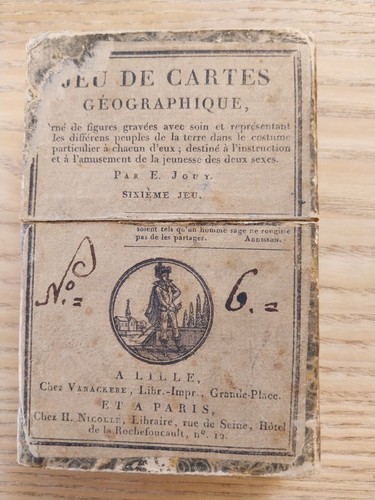 Jeu cartes geographique - de,