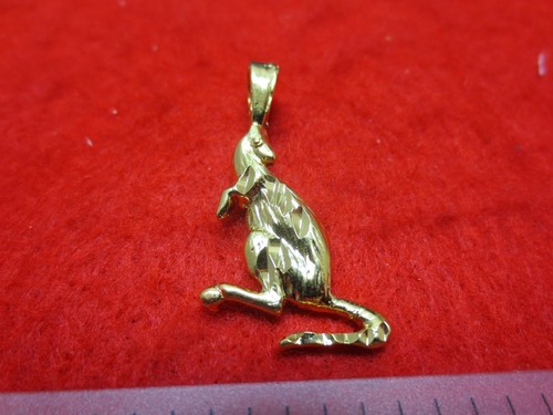 Pendentif kangourou assis - pendentif,