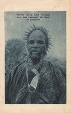 Ivory Coast Wizard with Panther Teeth Crown97863