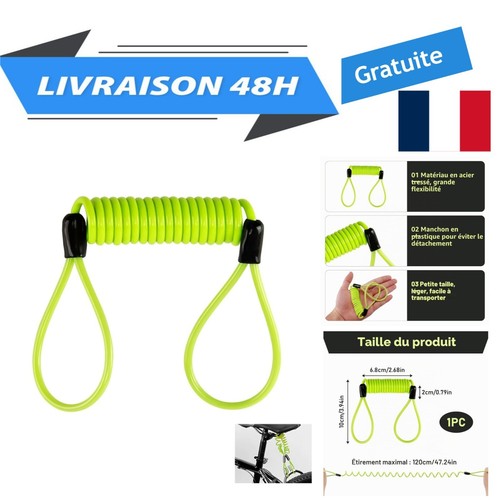 Câble rappel antivol - , moto
