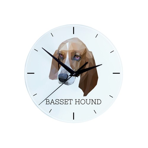 Basset hound horloge - basset,