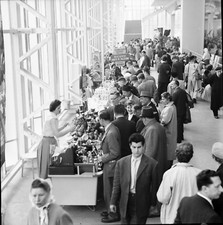 Exposition BRUXELLES 1958 - Pavillon URSS Belgique - Négatif 6 x 6 - BEL 135