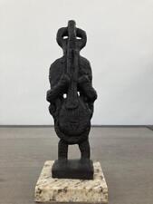 OSSIP ZADKINE BRONZE SCULPTURE " FEMME A LA VIOLE " SIGNED AND NUMBERED