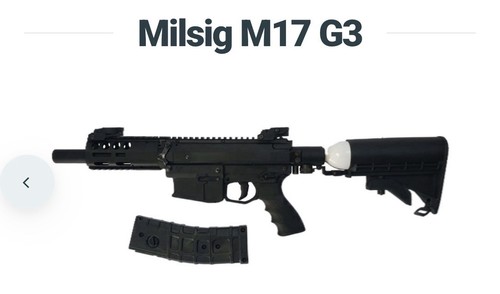 Milsig g63 paintball marker - paintball,