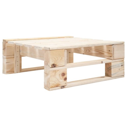 Bois repose pied palette - repose-pied,