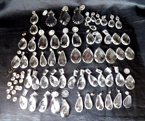 Lot pampilles pour - lustre,