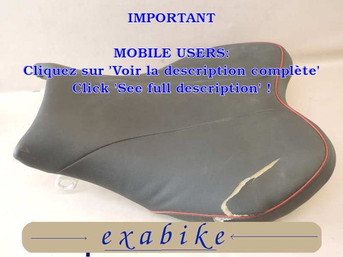 Selle pilote pour suzuki gsxr - selle,