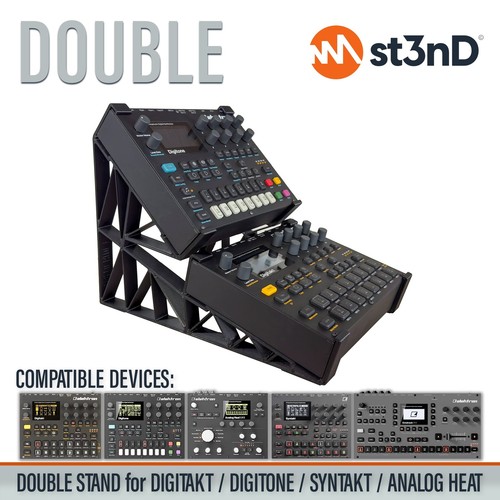 Double stand pour - double,