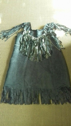 Robe indienne noire cloutee - robe,