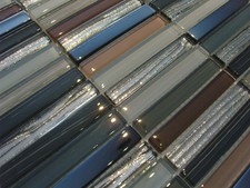 Mosaïque de verre effet