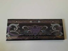 Set 3 - 20.3cm x 7.6cm Tuile Bordure Vieux Antique Vintage 1990s Céramique