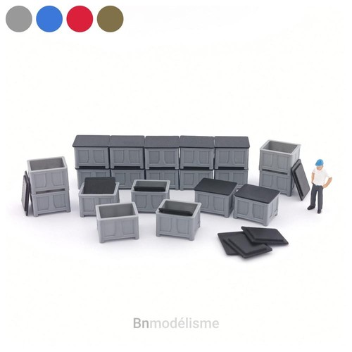 Lot caisses - ho, 20