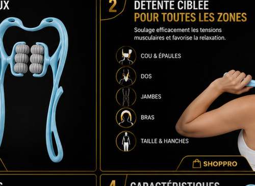 Masseur manuel roulettes - masseur,