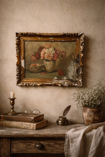 Nature morte florale ancienne