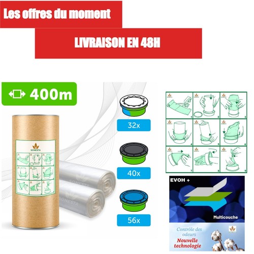 Recharge sac poubelle - , à
