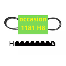 Courroie Lave Linge d'occasion  L=1181 MM H8 pour LAVE LINGE INDESIT