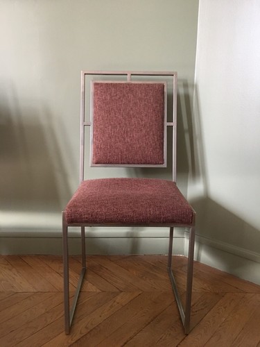 Chaises vintage metal année - 6,