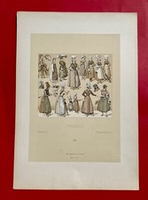 Gravure sépia XIX Firmin