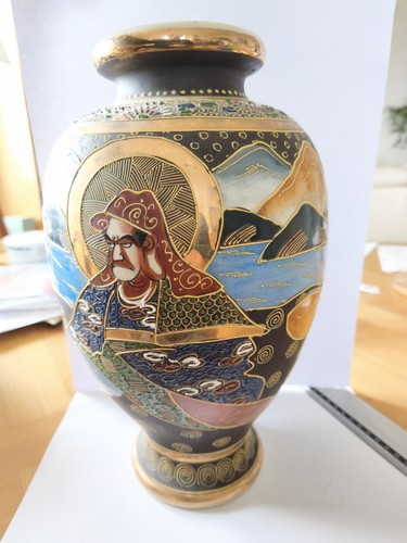 Grand vase satsuma - vase, japonais