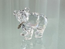 Figurine Swarovski cristal 261925 grizzli avec poisson 5,5 cm. - Excellent état