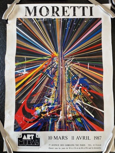 Affiche raymond moretti - affiche, la