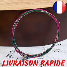 6 Pièces Guitare Acoustique Corde Jauge Lumière Stable Accessoires Son Folk 