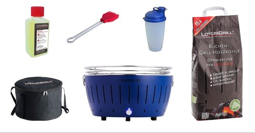 Lotusgrill bleu foncé kit - bleu,