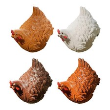 Décoration en forme de poule