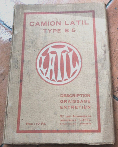 Brochure latil camion type - 🚘brochure,