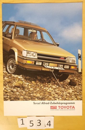 Toyota tercel accessoires - toyota,