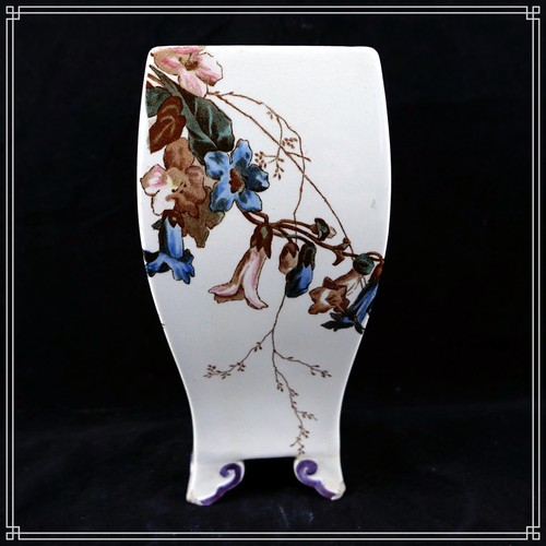 Superbe vase faience de - en,