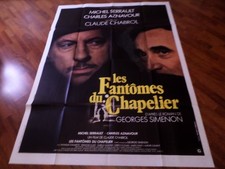 AFFICHE  CHABROL / SIMENON /