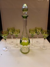 16" Decanter & 6 wine