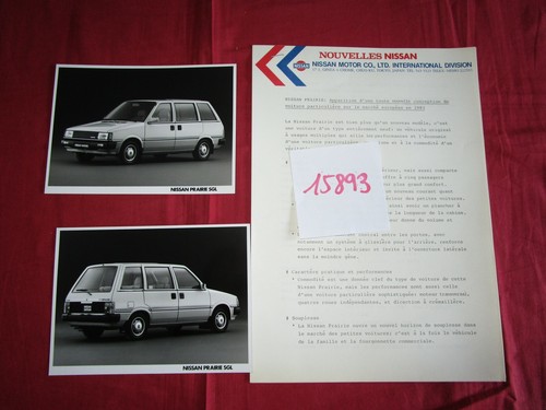 15893 nissan prairie sgl - n°15893,