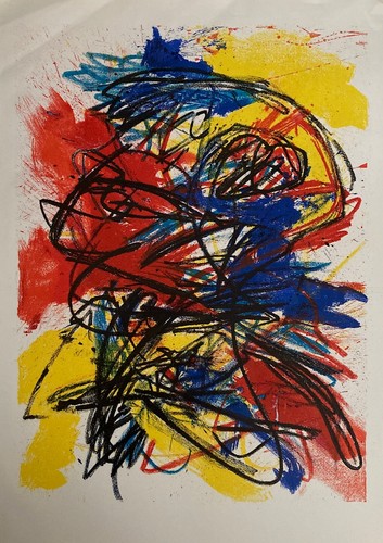 Karel appel affiche - karel, originale
