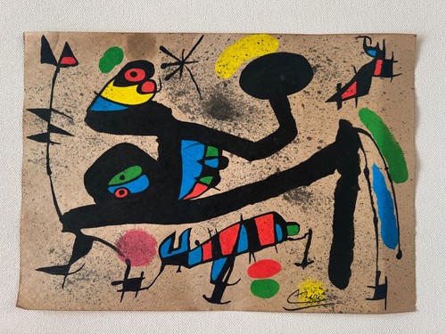 Joan miro dessin sur - joan,