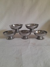 Lot De 5 Coupe A Glace En Inox