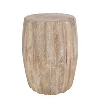 Tabouret en Bois Brut De