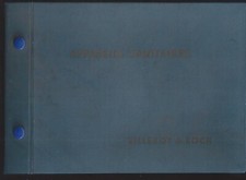 Catalogue Villeroy & Boch 1954