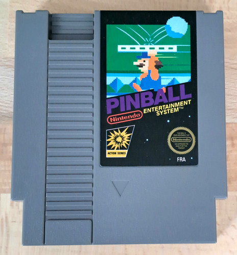 Nintendo nes pinball pal fra - nintendo, [pal-fra