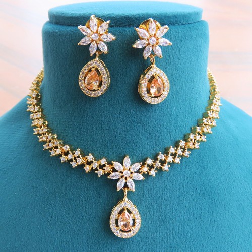 Parure collier boucles - parure,
