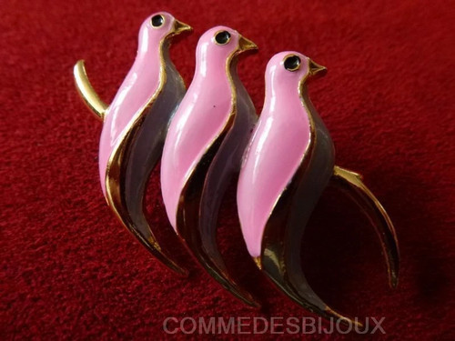 Broche vintage trio - broche,