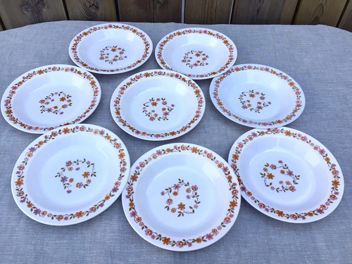 Assiettes creuses arcopal - 8,