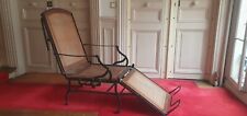 Marks adjustable folding chair . late 19th